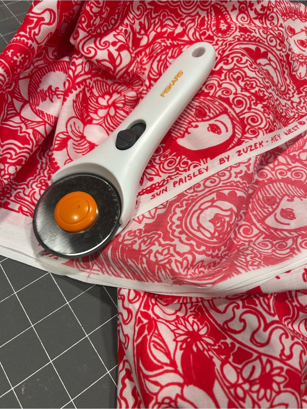 Sun Paisley by Zuzek Key West Fabric- 3yards